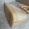 Louis Vuitton Alma BB Limited Edition LV Stamp Collection Banana Colorway