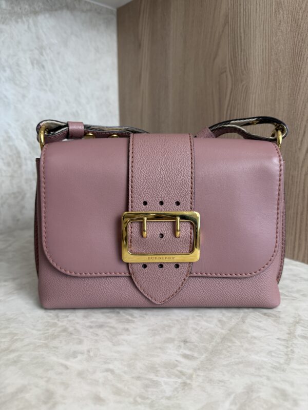 Burberry Medley Shoulder Bag Leather Small