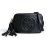 Gucci Calfskin Small Soho Disco Bag Black