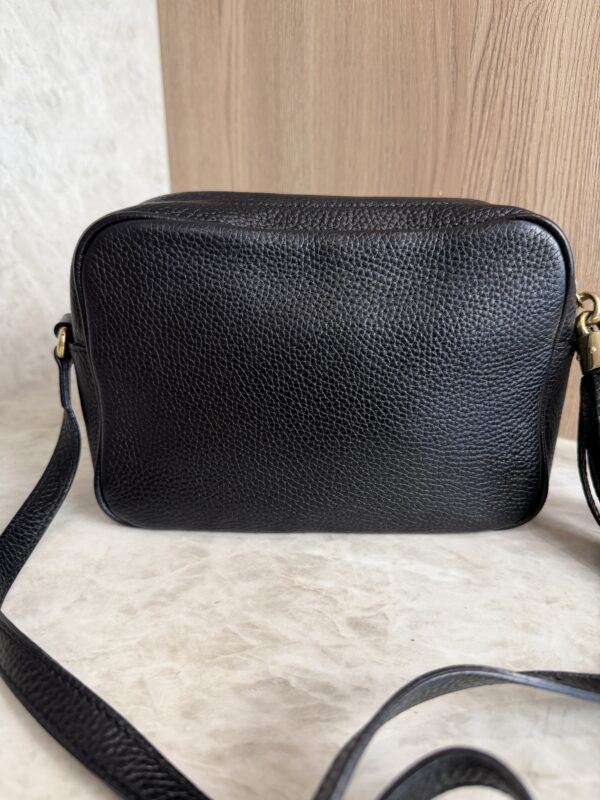 Gucci Calfskin Small Soho Disco Bag Black