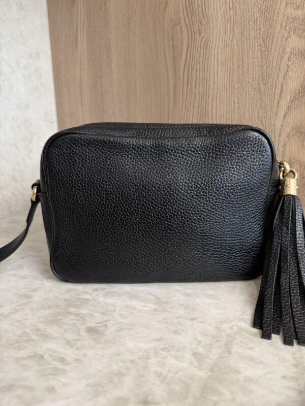 Gucci Calfskin Small Soho Disco Bag Black