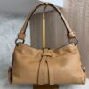 Salvatore Ferragamo Gancini Shoulder Bag Tan