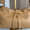 Salvatore Ferragamo Gancini Shoulder Bag Tan