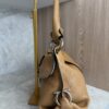 Salvatore Ferragamo Gancini Shoulder Bag Tan
