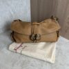 Salvatore Ferragamo Gancini Shoulder Bag Tan