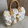 Louis Vuitton Monogram Multicolor Speedy 30 White