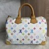 Louis Vuitton Monogram Multicolor Speedy 30 White