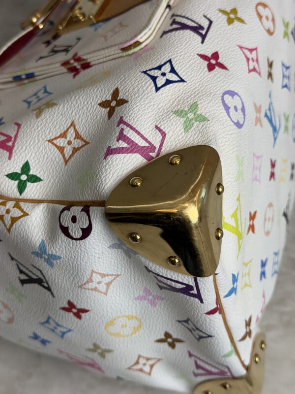Louis Vuitton Monogram Multicolor Speedy 30 White