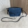 Fendi Mamma Baguette Small Blue FF Denim Flocked Mini Bag