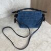Fendi Mamma Baguette Small Blue FF Denim Flocked Mini Bag