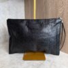 Balenciaga Agneau Classic Hardware Small Pouch Black