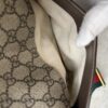 Gucci GG Supreme Monogram Web Neo Vintage Double Flap Messenger Bag Beige New Acero