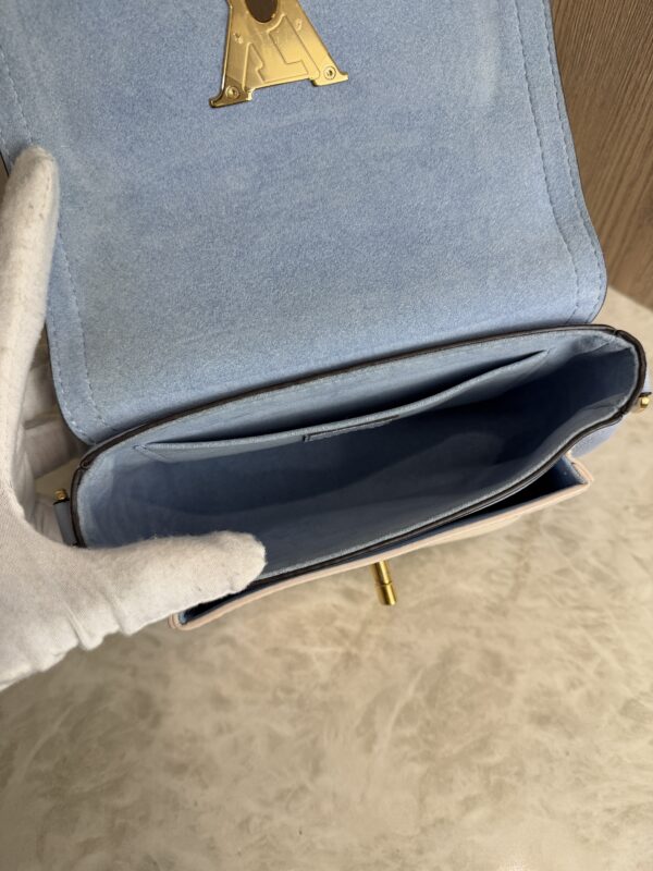 Louis Vuitton Grained Calfskin Lockme Tender