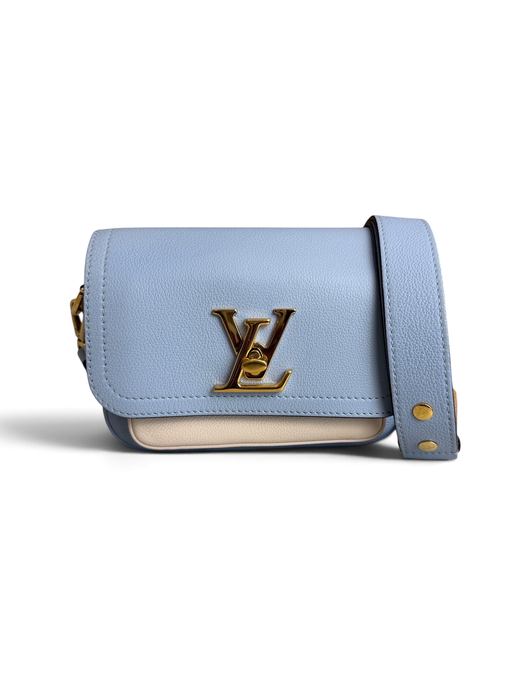 Louis Vuitton Grained Calfskin Lockme Tender