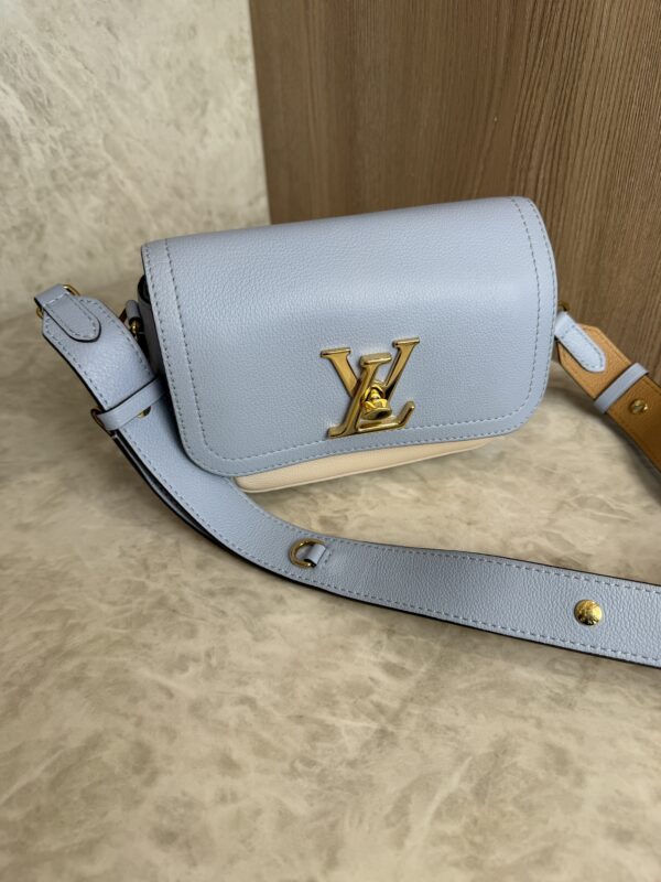 Louis Vuitton Grained Calfskin Lockme Tender