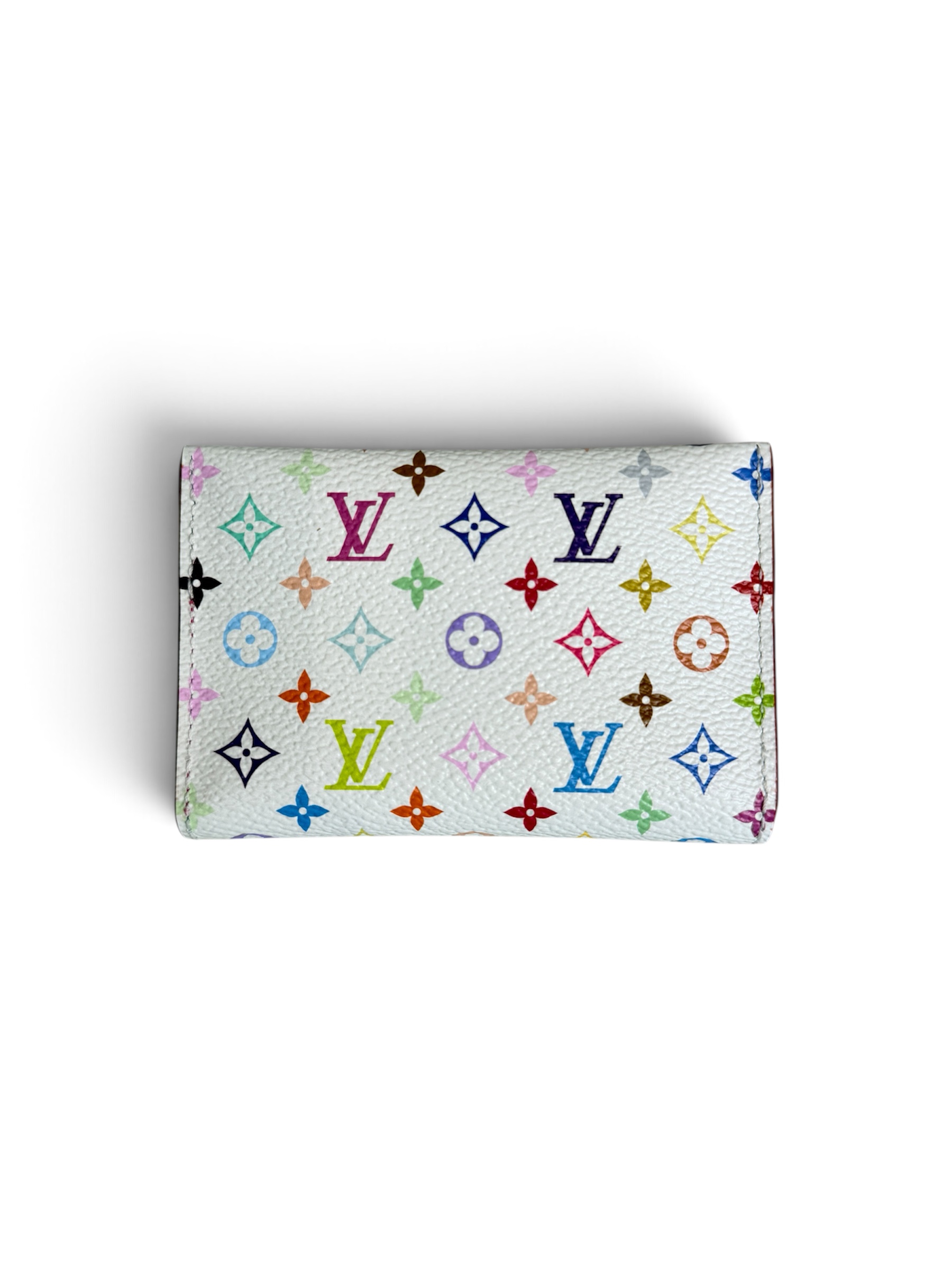 Louis Vuitton LV X TM Monogram Multicolor Slim Card Holder White