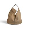Gucci Beige Pebbled Leather Soft Jackie Hobo Bag