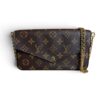 Louis Vuitton Monogram Pochette Felicie Chain Wallet