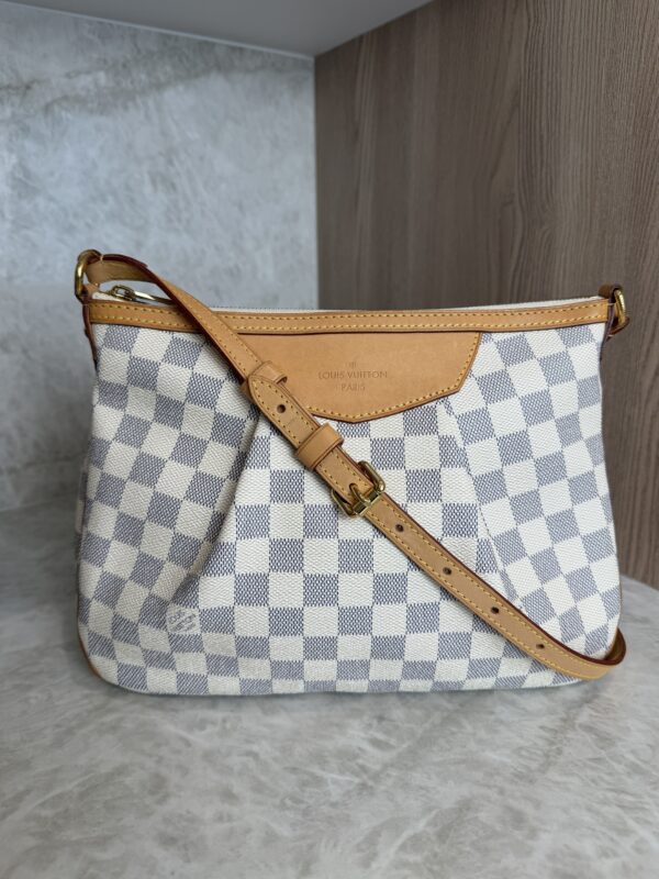 Louis Vuitton Siracusa Handbag Damier PM