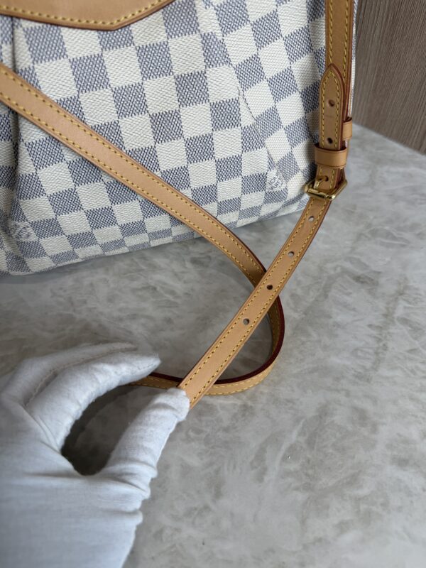 Louis Vuitton Siracusa Handbag Damier PM