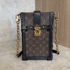 Louis Vuitton Vertical Trunk Pochette Monogram Canvas