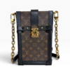 Louis Vuitton Vertical Trunk Pochette Monogram Canvas