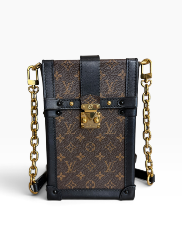 Louis Vuitton Vertical Trunk Pochette Monogram Canvas