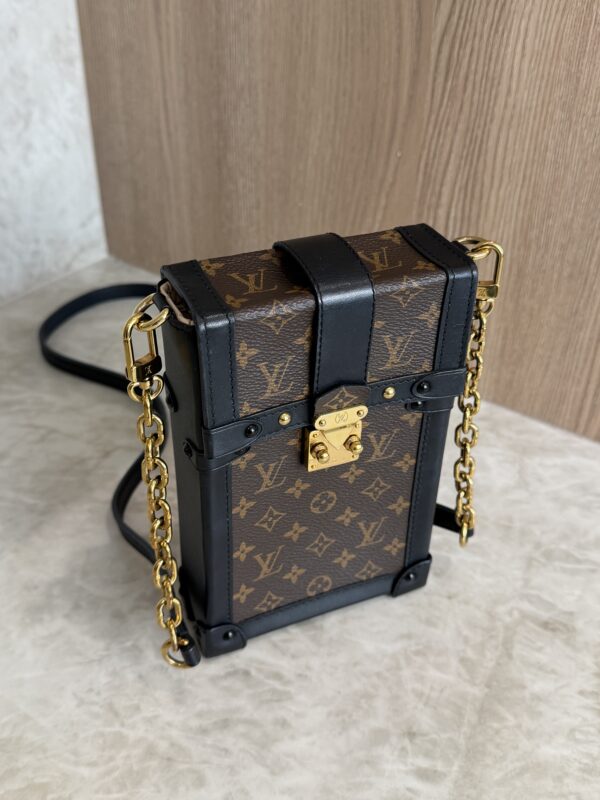 Louis Vuitton Vertical Trunk Pochette Monogram Canvas