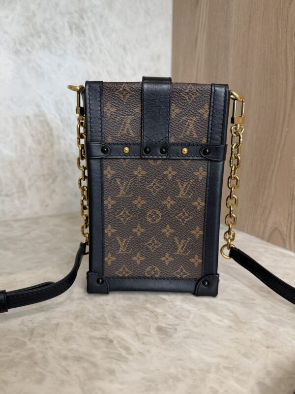 Louis Vuitton Vertical Trunk Pochette Monogram Canvas