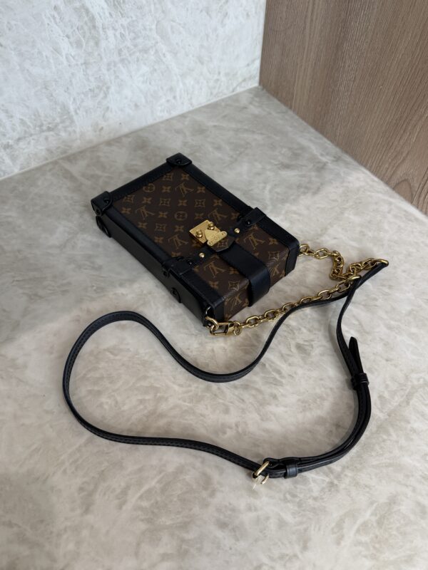 Louis Vuitton Vertical Trunk Pochette Monogram Canvas