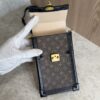 Louis Vuitton Vertical Trunk Pochette Monogram Canvas