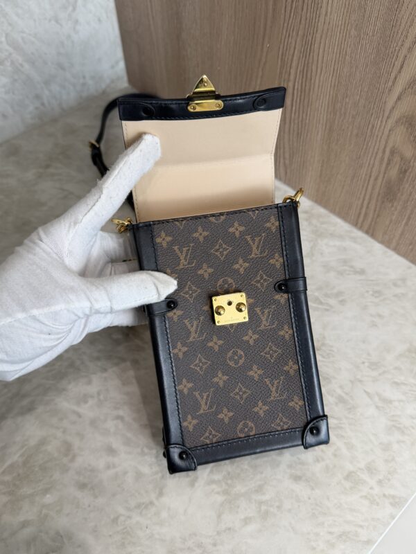 Louis Vuitton Vertical Trunk Pochette Monogram Canvas