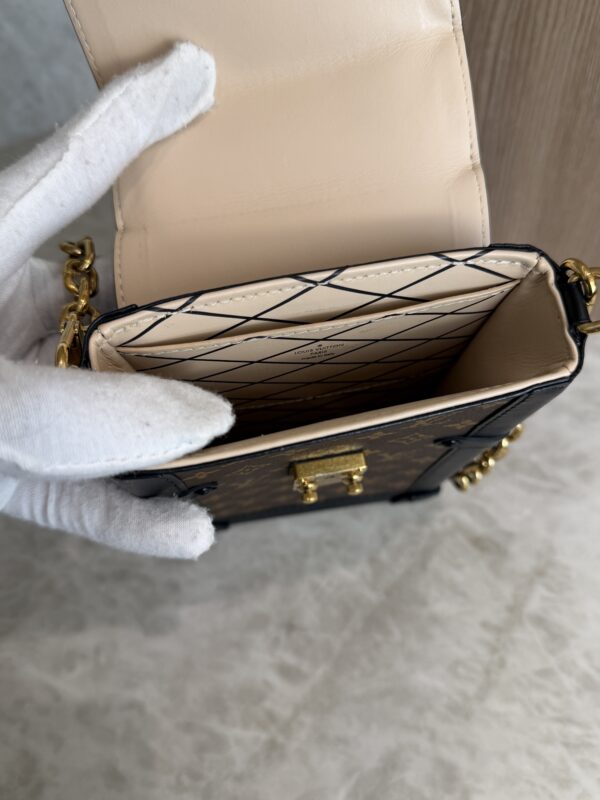 Louis Vuitton Vertical Trunk Pochette Monogram Canvas