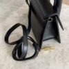 Jacquemus Smooth Calfskin Le Chiquito Moyen Black Black