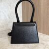Jacquemus Smooth Calfskin Le Chiquito Moyen Black Black