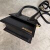 Jacquemus Smooth Calfskin Le Chiquito Moyen Black Black