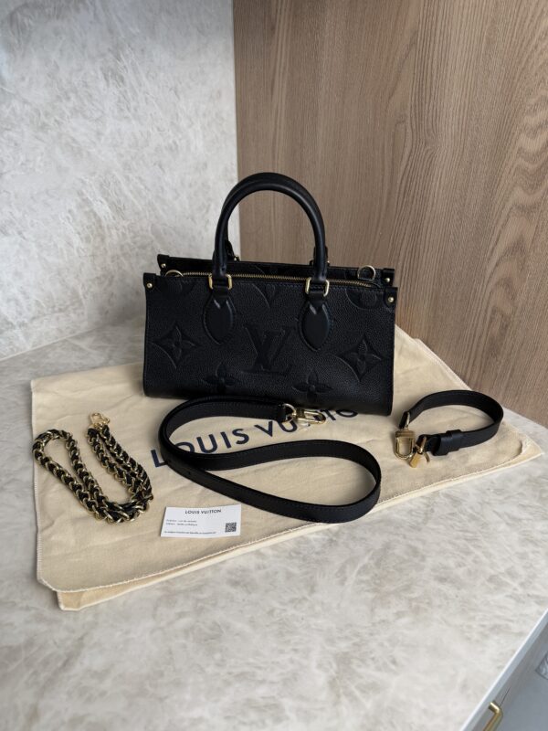Louis Vuitton Empreinte Monogram Giant OnTheGo East West Black