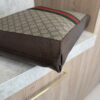Gucci Ophidia Soft GG Supreme Large Tote Brown