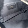 Fendi Black/Brown Coated Canvas And Leather Mini Camera Case Shoulder Bag