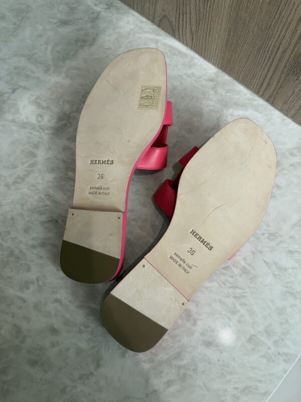 Hermes Oran Sandals Size 36