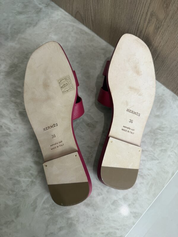 Hermes Oran Sandals Size 36