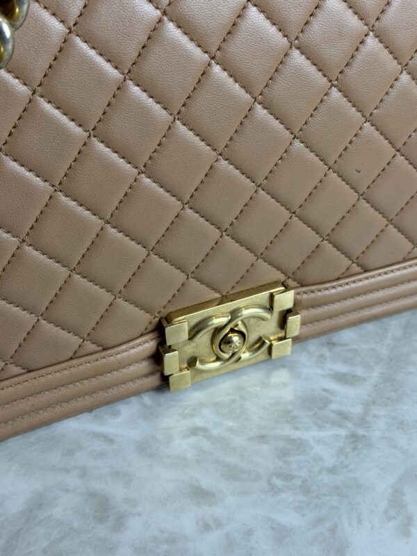 Chanel Lambskin Quilted New Medium Boy Flap