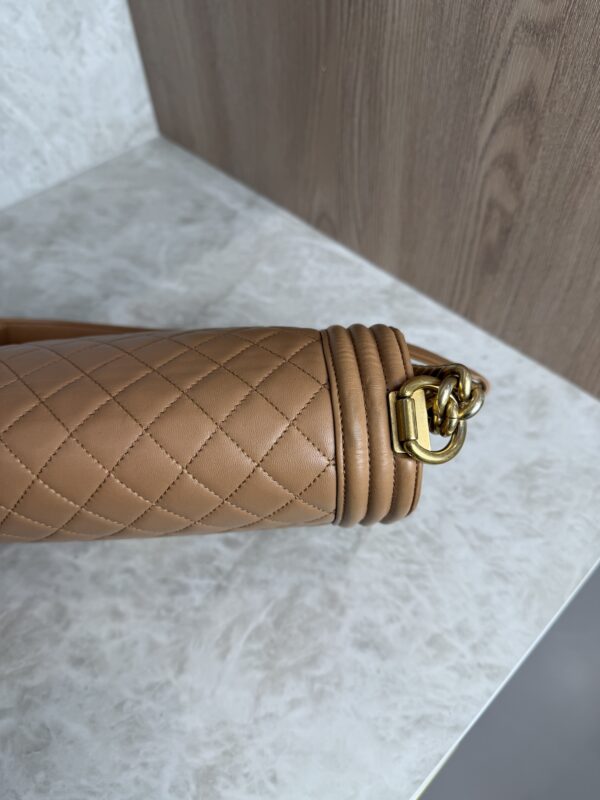 Chanel Lambskin Quilted New Medium Boy Flap