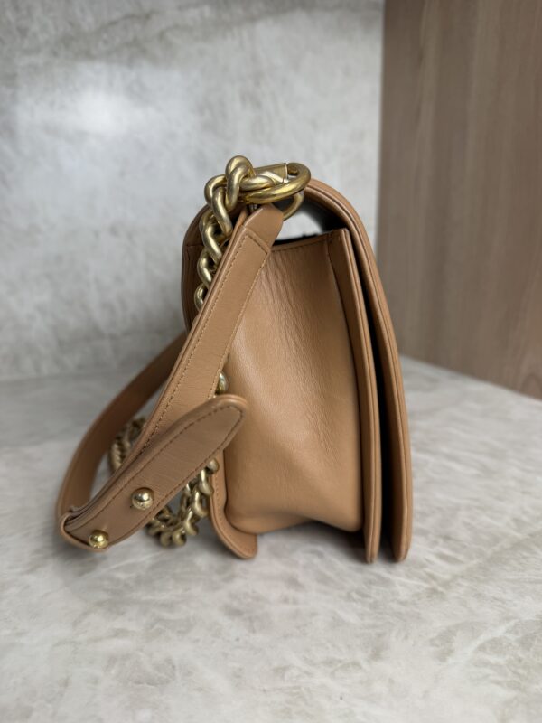 Chanel Lambskin Quilted New Medium Boy Flap