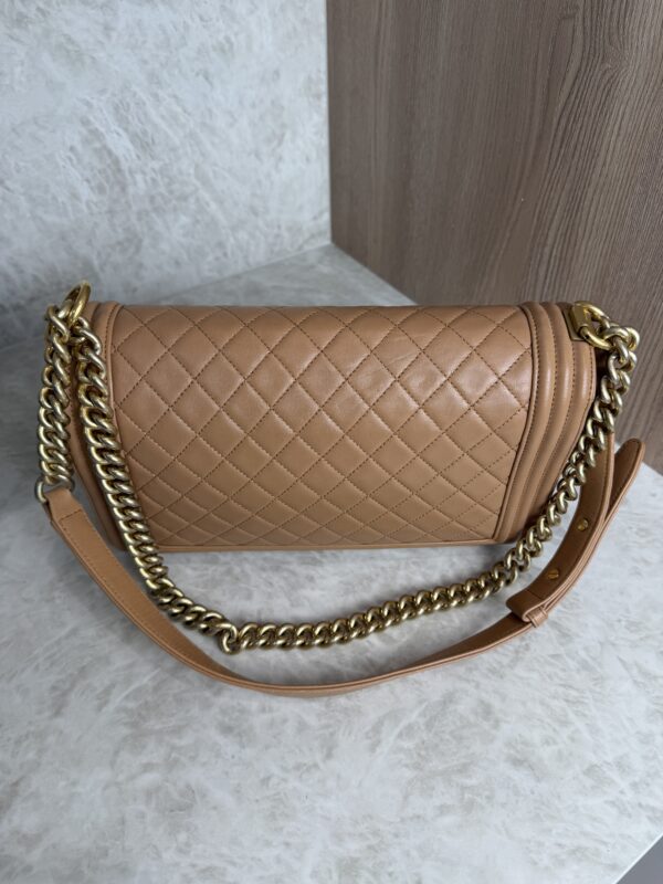 Chanel Lambskin Quilted New Medium Boy Flap