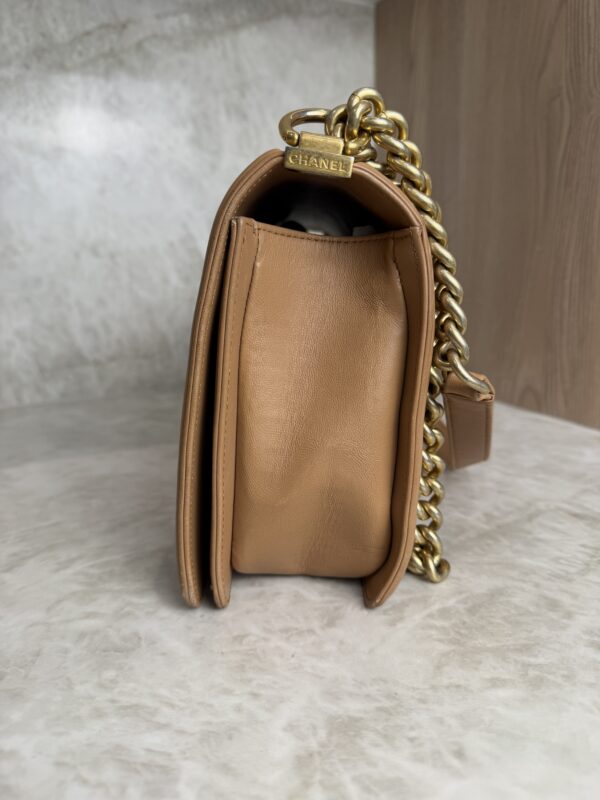 Chanel Lambskin Quilted New Medium Boy Flap
