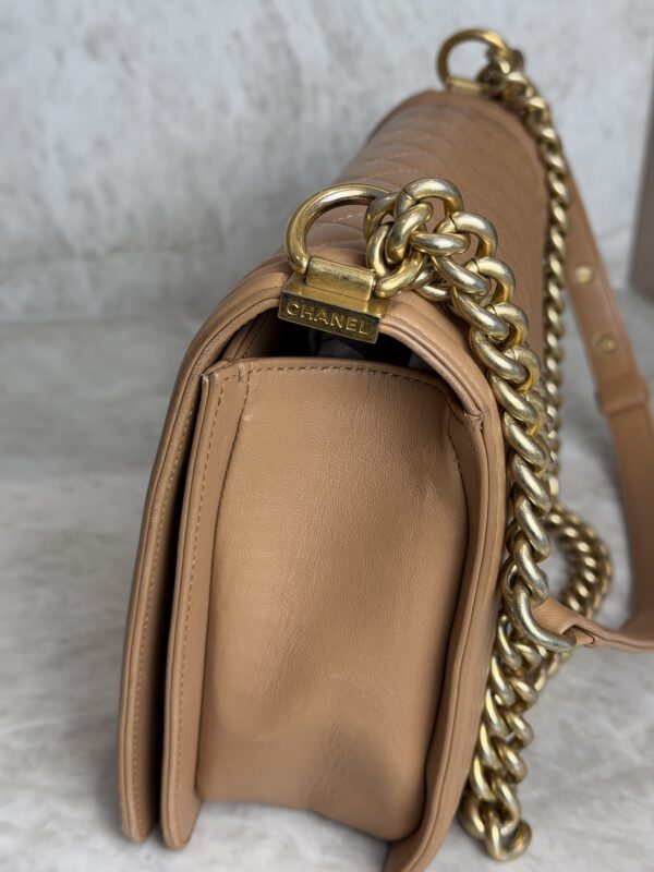 Chanel Lambskin Quilted New Medium Boy Flap
