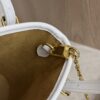 Louis Vuitton Monogram LV Match Nano Bucket Bag White