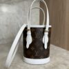 Louis Vuitton Monogram LV Match Nano Bucket Bag White