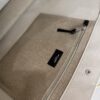 Saint Laurent (YSL) Canvas Rive Gauche Tote Naturale Black and Tan